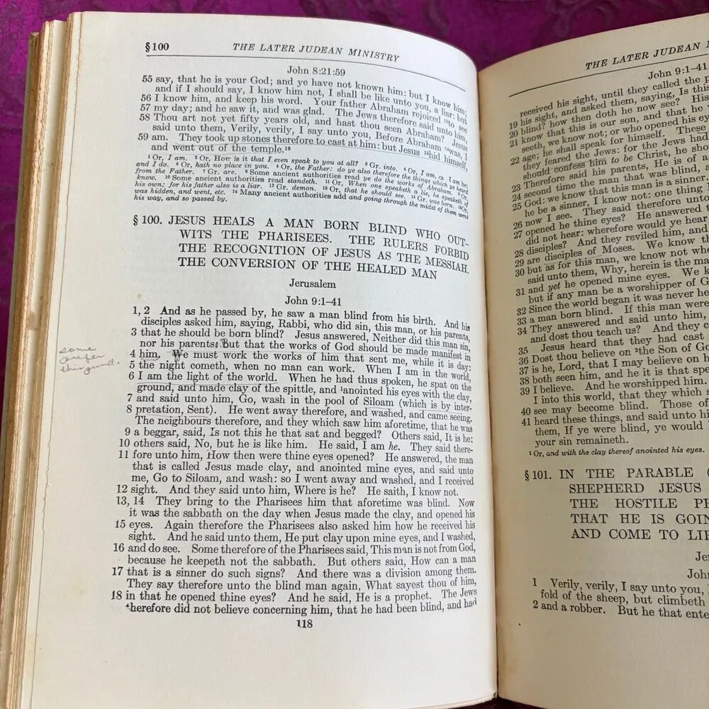 1922 A Harmony of the Gospels for Students of the Life of Christ, A.T. Robertson